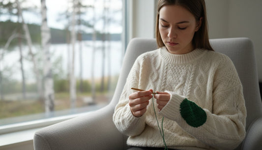 Laga hål i stickad tröja: Den ultimata guiden till hållbar klädvård