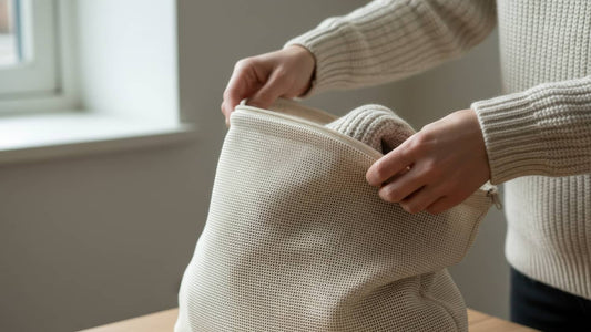 Tvätta ullkläder i maskin på ullprogram